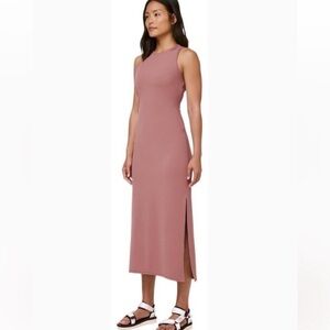 Lululemon Align Midi dress - size 6 - spiced chai